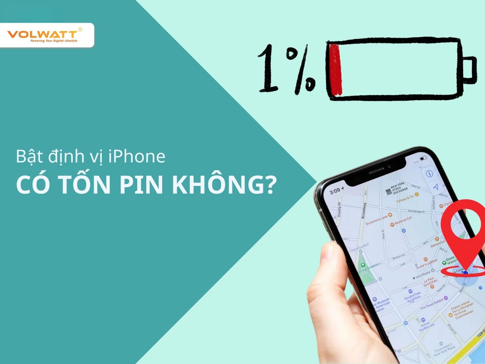 Giải đáp thắc mắc bật định vị trên iPhone có tốn pin không