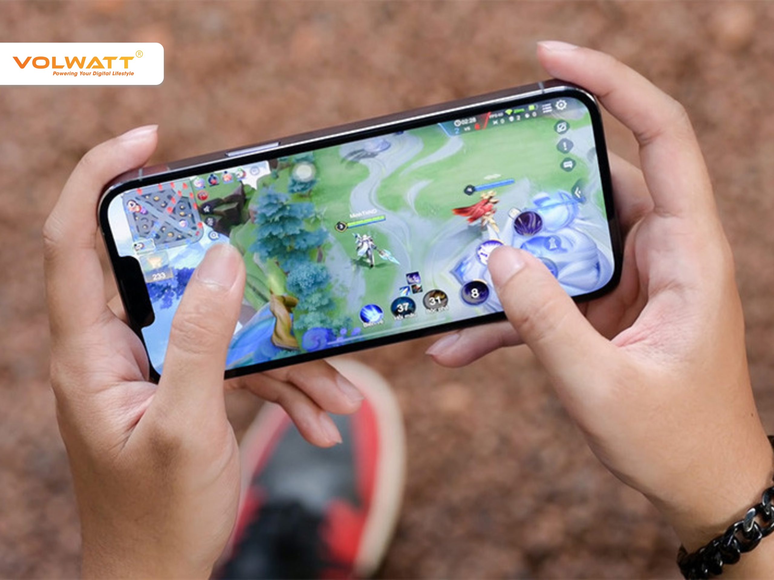 Pin iPhone 13 Pro đáp ứng tốt nhu cầu chơi game, kể cả chơi lâu