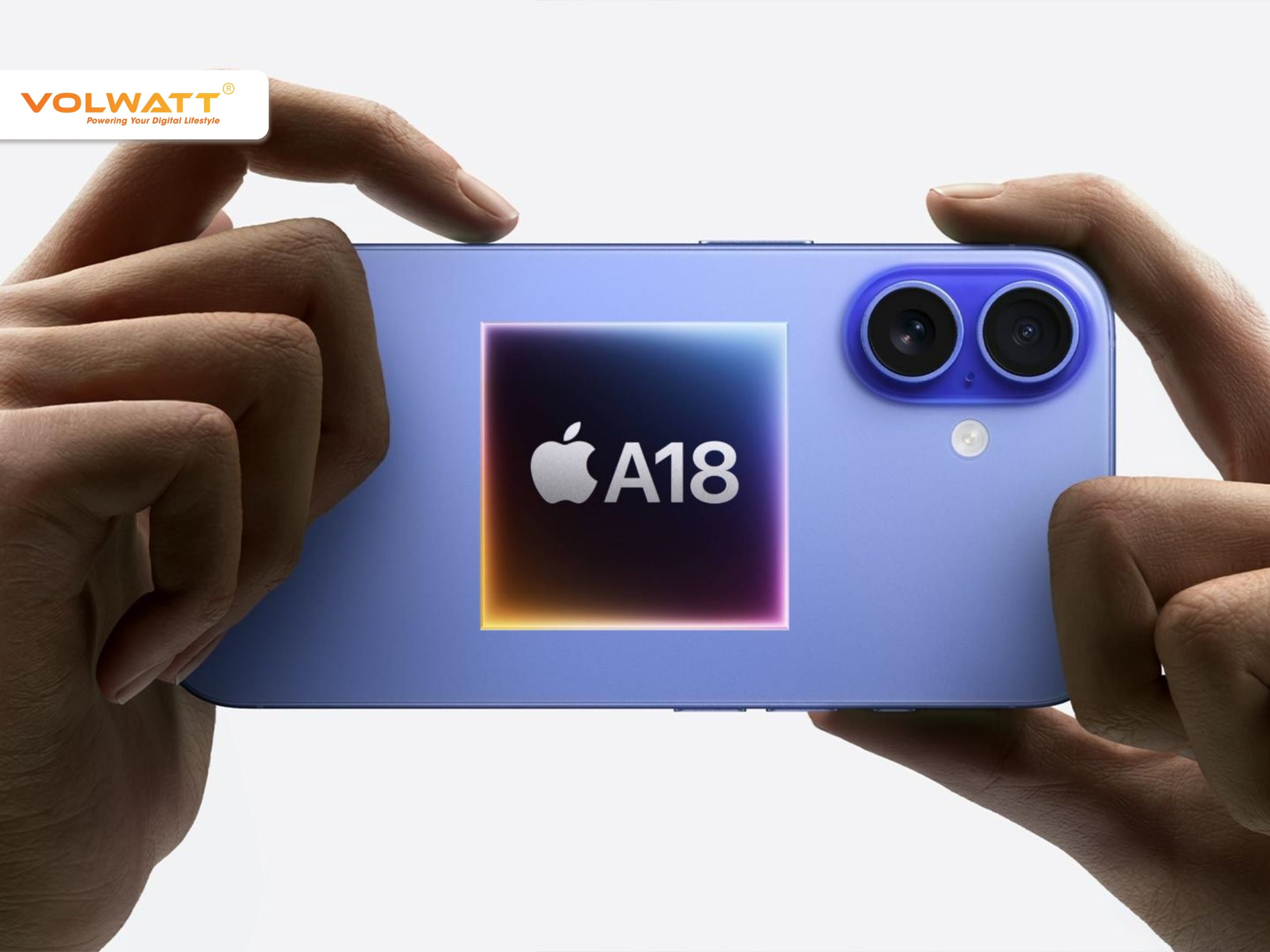 iPhone 16 Plus sử dụng chip A18 giúp pin duy trì lâu hơn