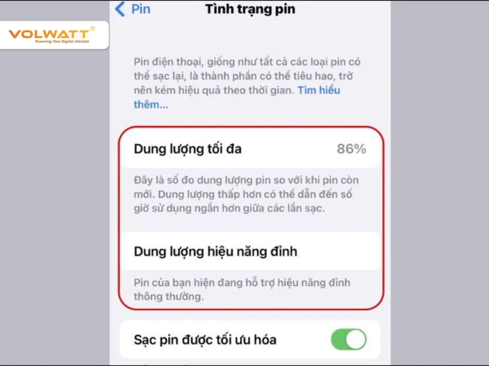 Giữ pin iPhone trên 80% giúp máy vận hành ổn định và bền bỉ hơn